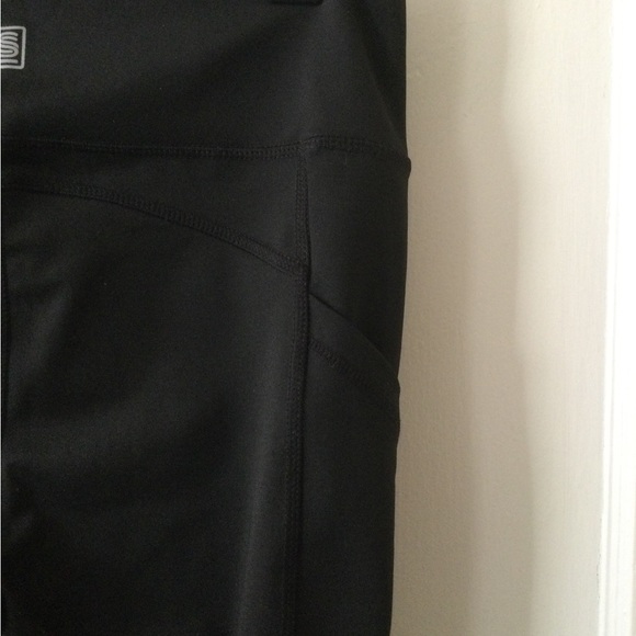 Laundry by Shelli Segal Capri Leggings, w/media pockets, L, NWT, Retail:$68 - Picture 4 of 8